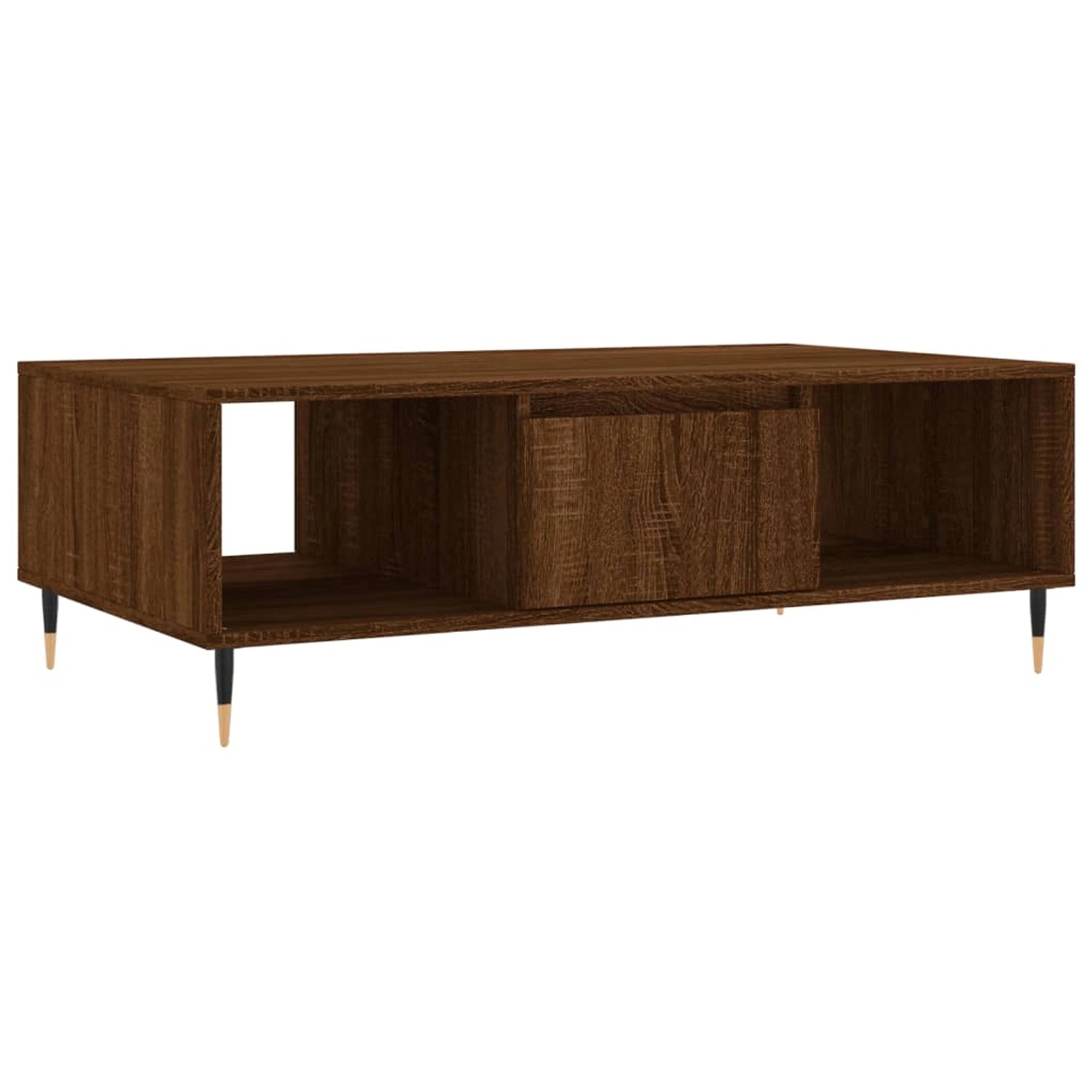 vidaXL Couchtisch Braun Eichen-Optik 104x60x35 cm Holzwerkstoff Modell 2 günstig online kaufen