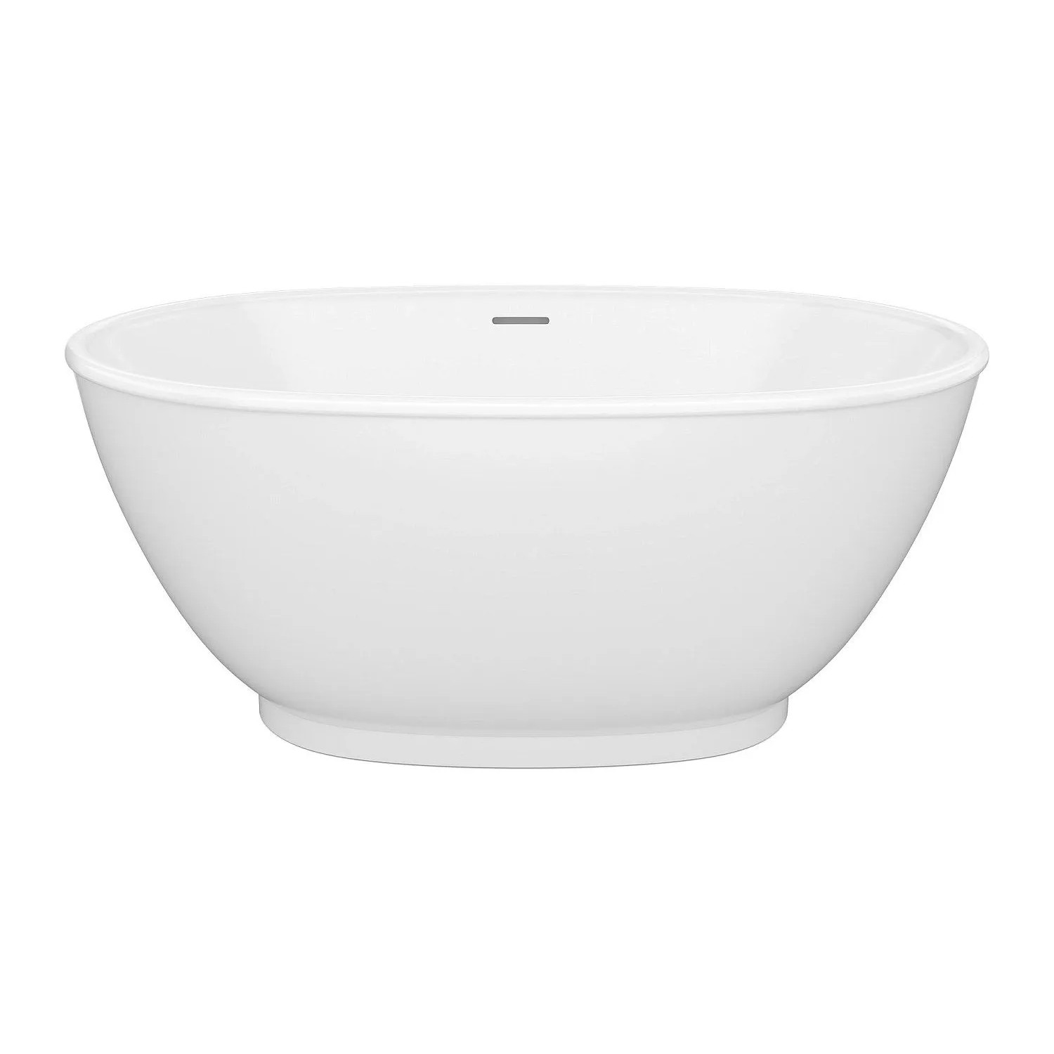 Vente-unique Freistehende Badewanne Mobula Weiß 130 cm