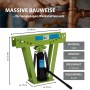 TRUTZHOLM Rohrbiegemaschine, hydraulisch, 12t Presskraft, mit 6 Matritzen für bis zu 90° Biegewinkel.