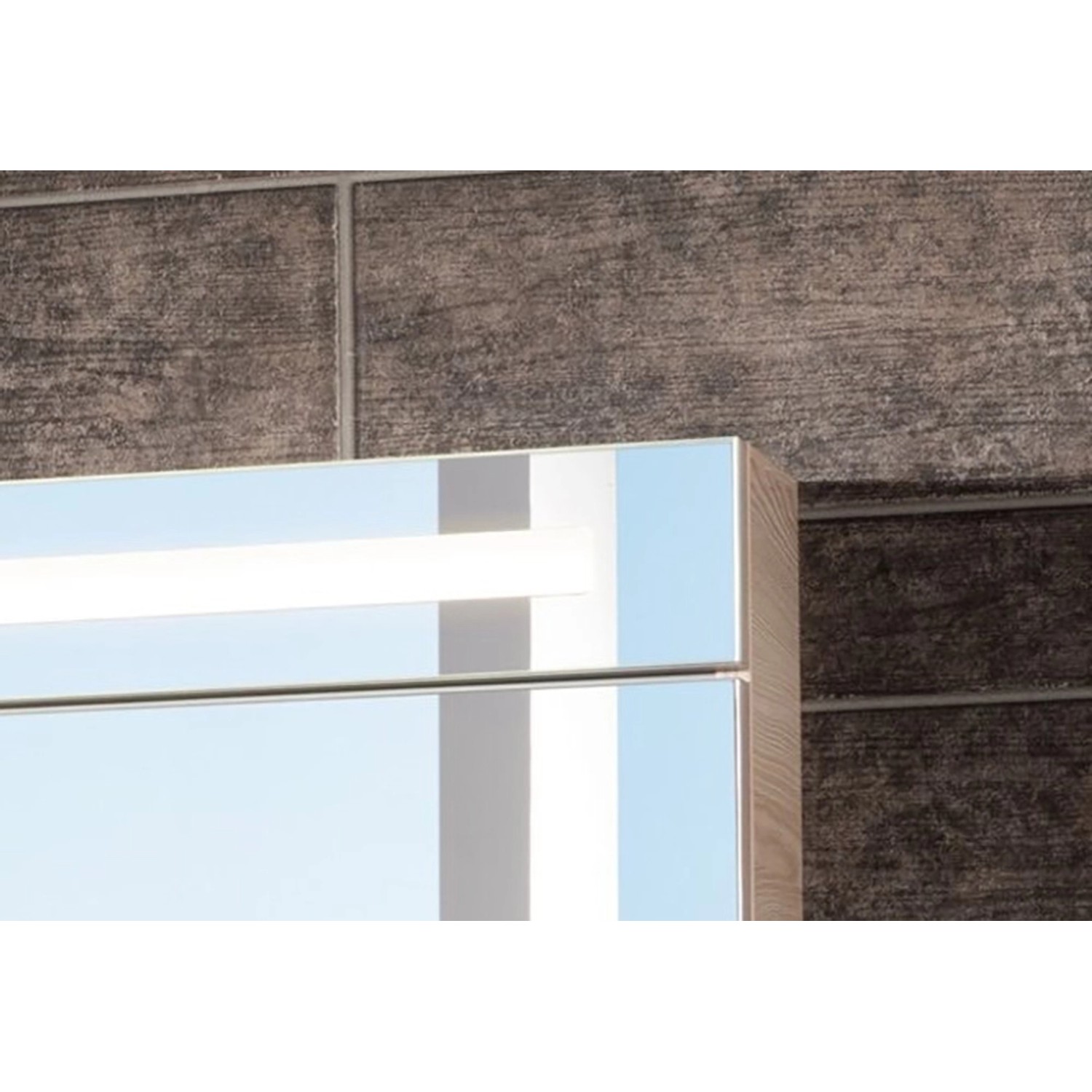 Fackelmann Spiegelschrank B.Clever Alaska Esche 120 cm, Detailansicht