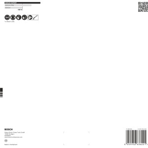 Bosch Schleifblatt C470 Ø 225 mm 5 x P80