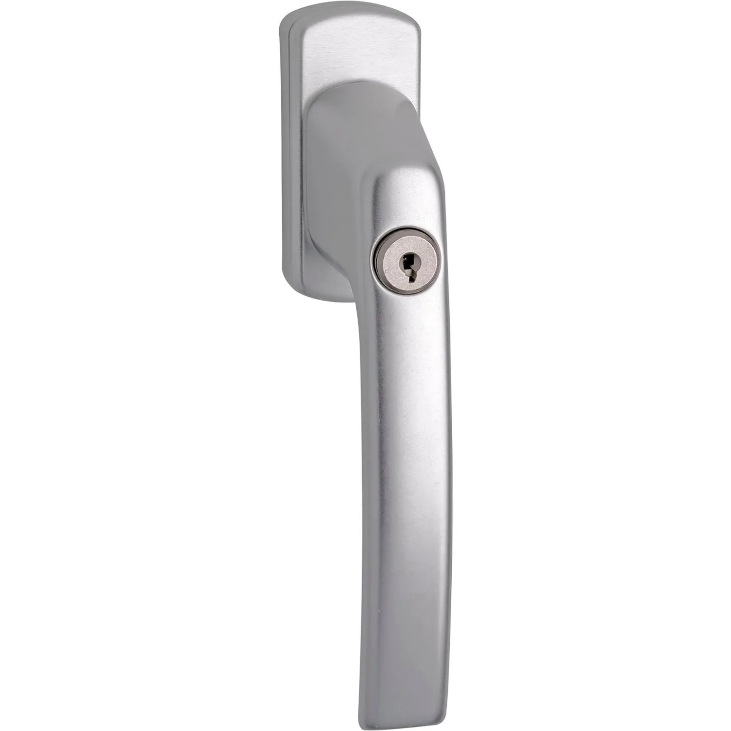 Maco Fenstergriff Harmony Sperrzylinder Vk 7x43mm Alu Silber Eloxiert