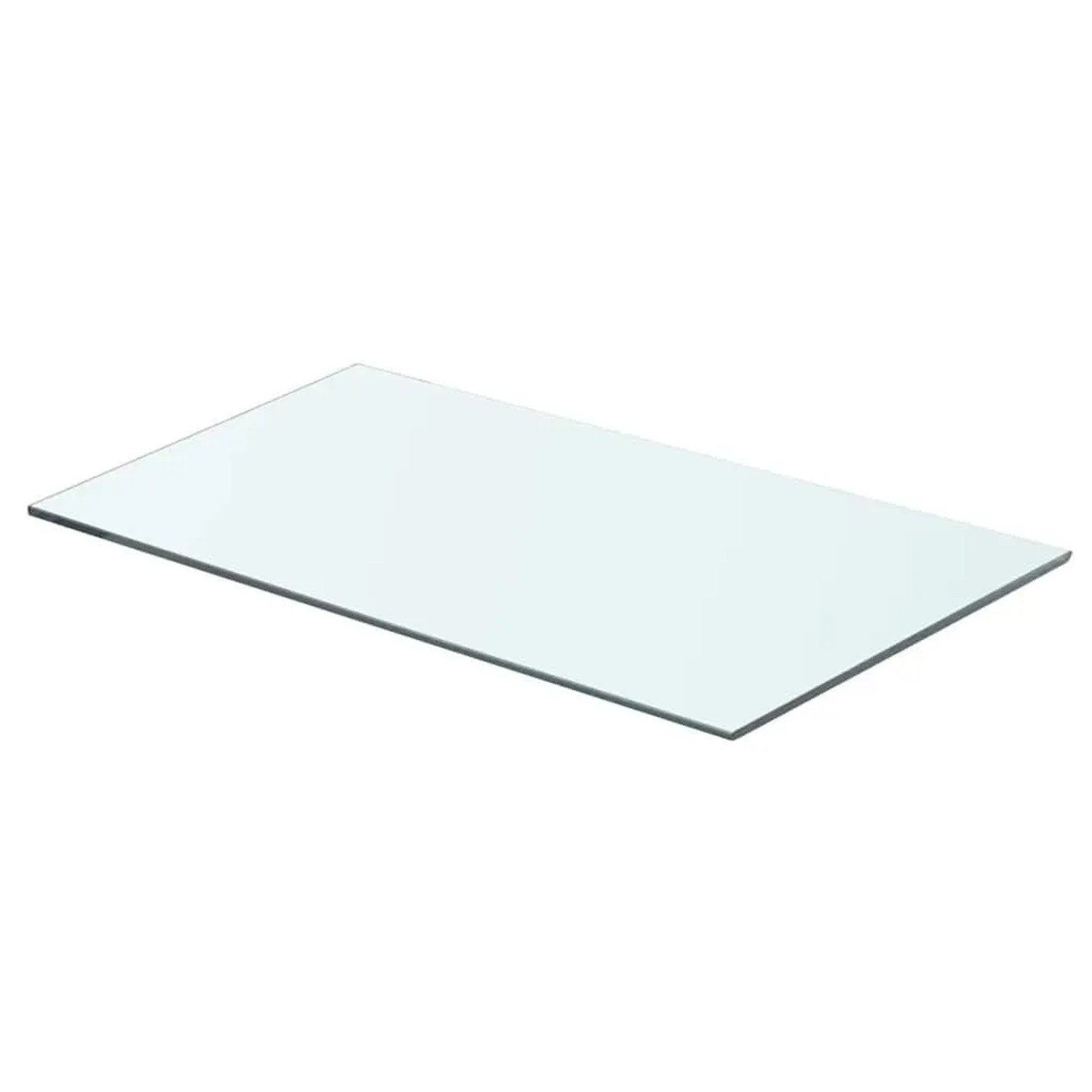 vidaXL Regalboden Glas Transparent 60x30 cm 243826