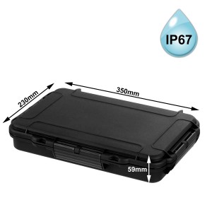 Youcamp P HUMMER L Schutzcase, wasserfest IP67, 316x195x53mm, zur Aufbewahrung und Ordnung.