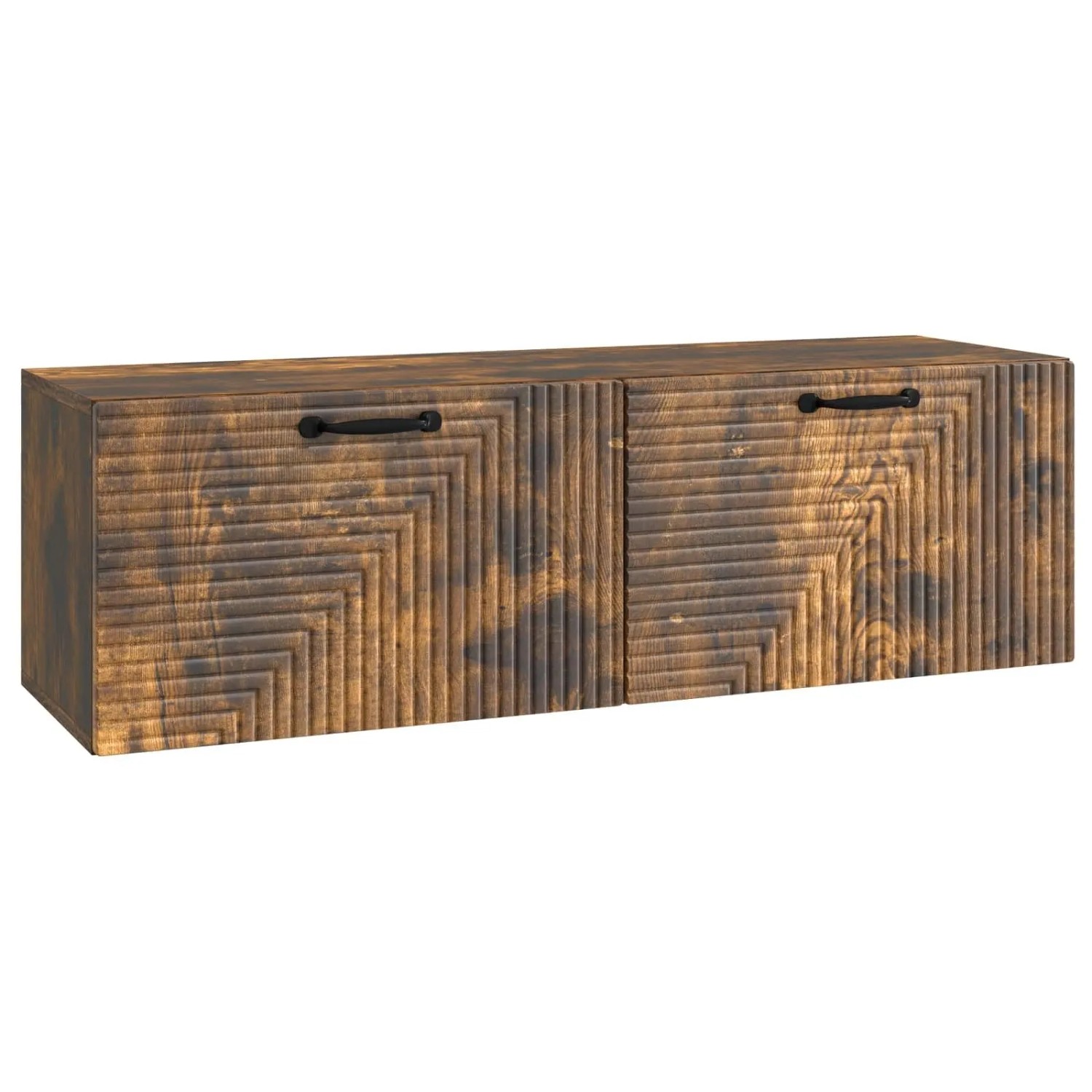 vidaXL Wandmontierter TV-Schrank Geräucherte Eiche 98 x 31 x 30 cm 898730