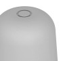 Detailaufnahme: Graue EGLO MANNERA-S LED Akku Tischleuchte mit Touch-Funktion.