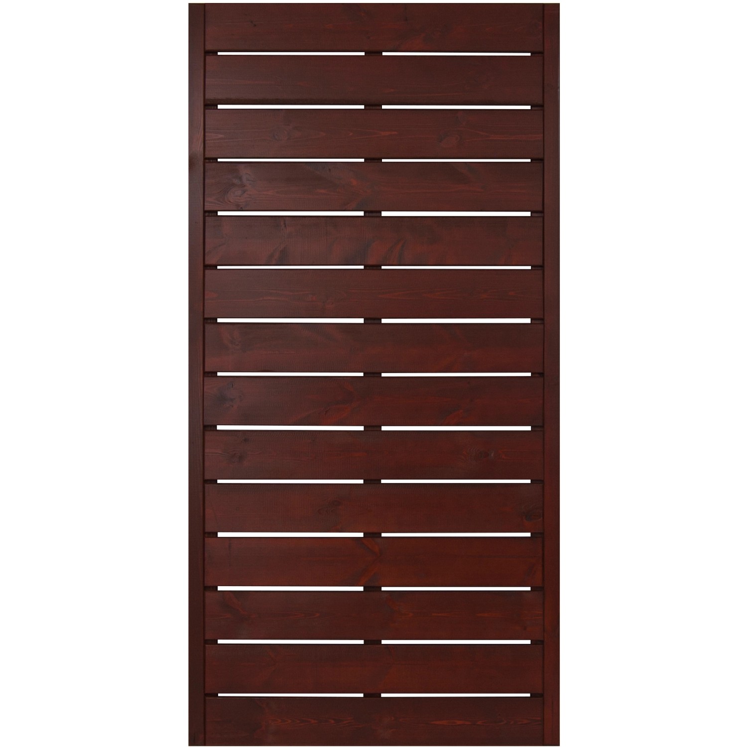 Andrewex Sichtschutzzaunelement Faro Braun lackiert 180 cm x 90 cm FSC günstig online kaufen