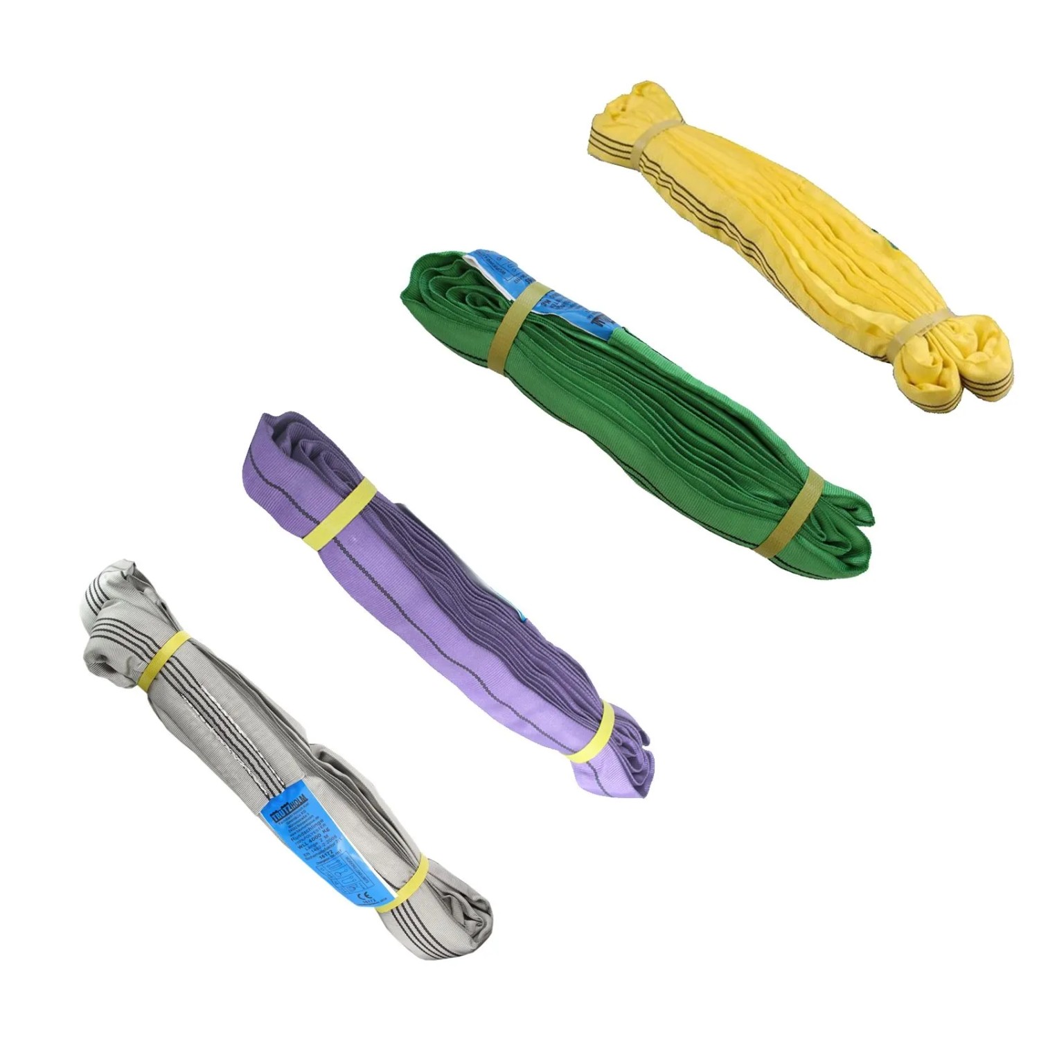 TRUTZHOLM Rundschlinge 3000 kg 3t  4 m Umfang Hebeband Gelb