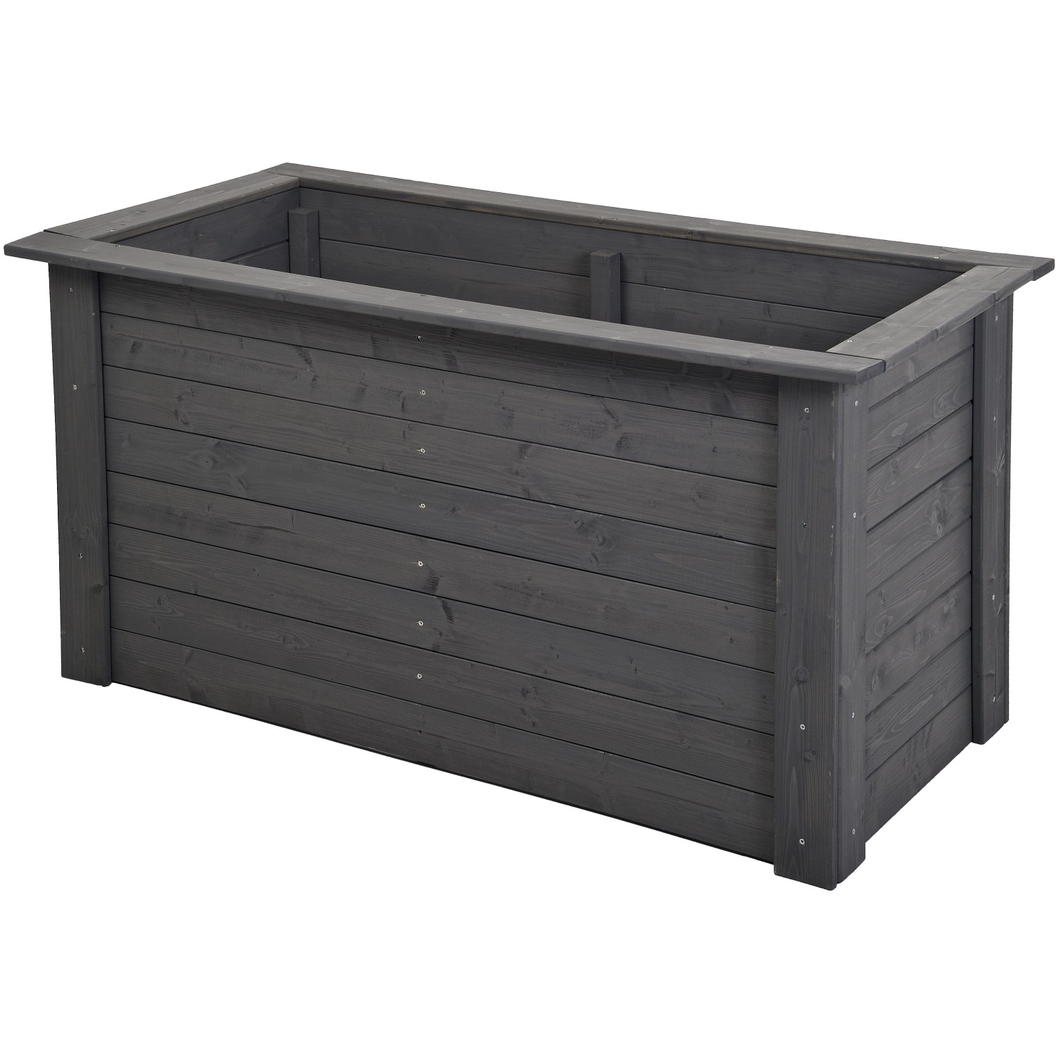 Gaspo Hochbeet Gmünd Vintage-Grau 146 cm x 74 cm x 74 cm