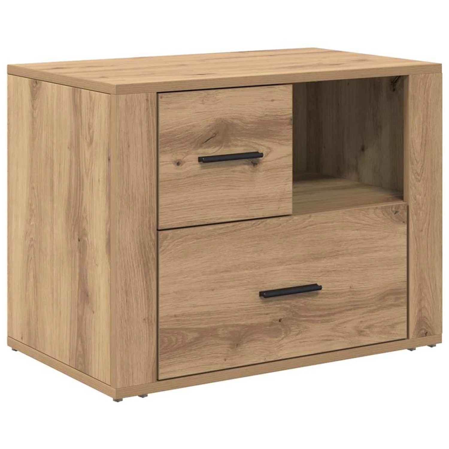 vidaXL Nachttisch Artisan-Eiche 60 x 36 x 45 cm Holzwerkstoff 881088 günstig online kaufen