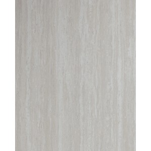 Graues, glänzendes Dekorpaneel in Kalksteinoptik von Wallface, 260x100 cm.