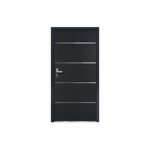 Vente-unique Haustür Naxara Anthrazitgrau 95 cm