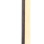 Schlanke LED-Stehleuchte Bones 2 in Chrom mit warmweißem Licht für modernes Ambiente.
