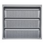 SOTECH ORGA-BOX-3 Gewürzgläsereinsatz Tiefe 473 mm Höhe 50,5 mm Silbergrau Schubladeneinsätze Breite 491 mm