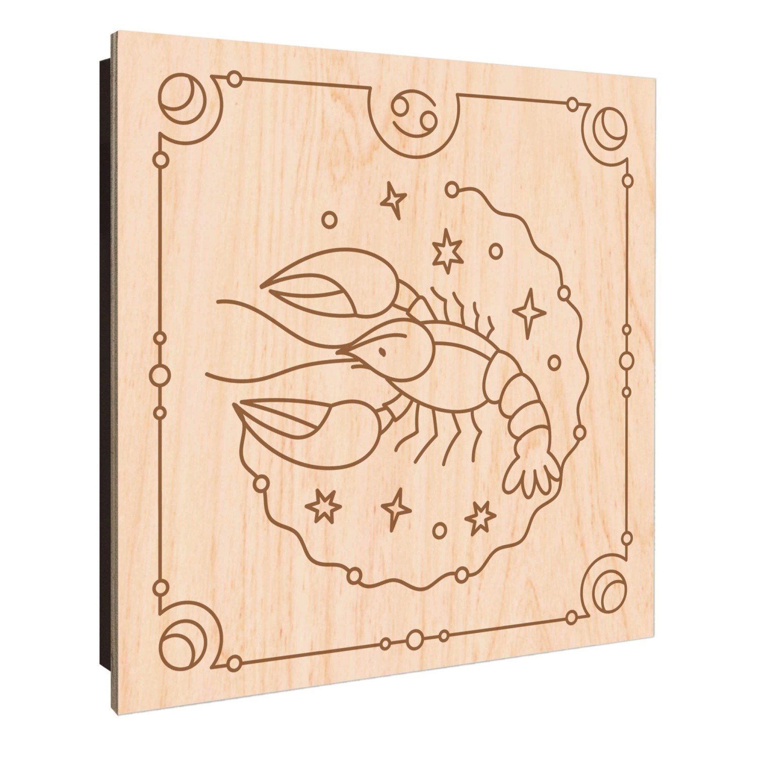 Banjado Großer Schlüsselkasten Holz 30x30cm Schwarz Scharnier Links 50 Hake günstig online kaufen