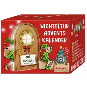 Wichteltür-Adventskalender. 101 Wichtel ziehen ein
