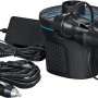 Bestway PowerTouch Elektropumpe (12 V) mit Adaptern und Kabeln für Camping und Outdoor.