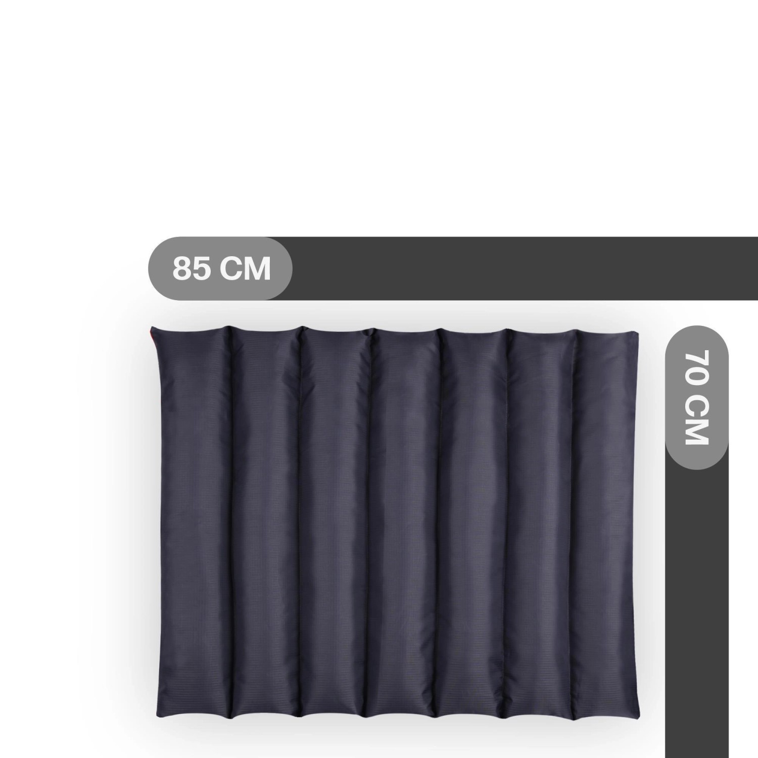 Bestlivings Hundematte, 85x70cm, rot, wasserabweisend und atmungsaktiv. Outdoor Hundebett.