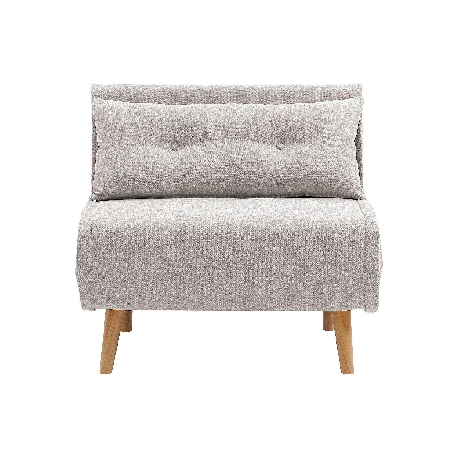 Vente-unique Schlafsessel Valerio Beige 90 cm
