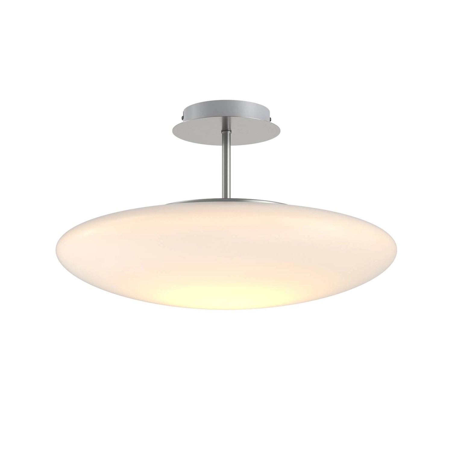 Lindby LED Deckenleuchte Gunda 9624354 Dimmbar Modern in Weiß aus Glas 1-fl günstig online kaufen
