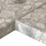 Kaindl Fugen-Eckleiste aus Alu für Arbeitsplatten, G-Profil, 600x28 mm.