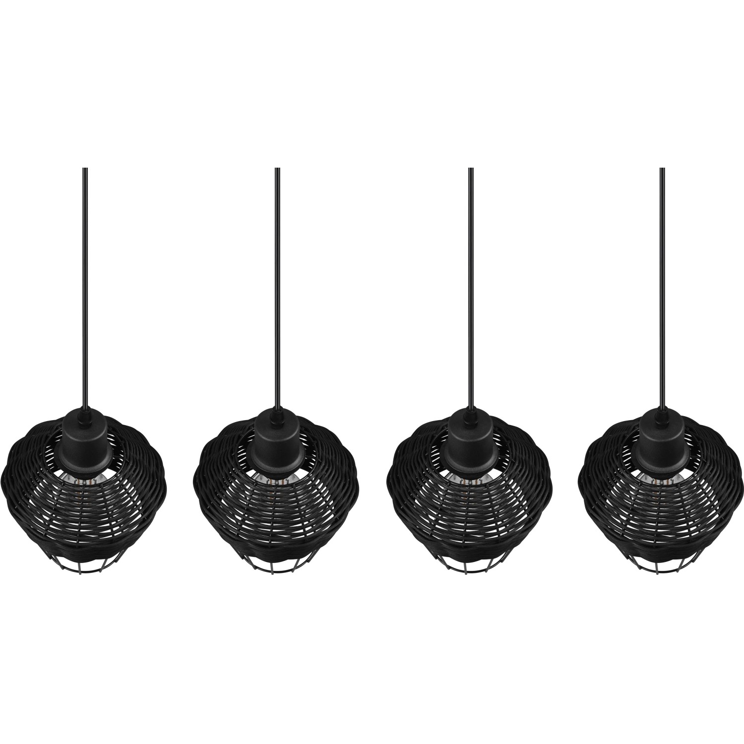 Reality Leuchten Posh Lampada, Cromato, Pendel 4-flammig
