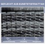 Detailaufnahme des wetterfesten Rattan-Geflechts der Outsunny Sonnenliege.