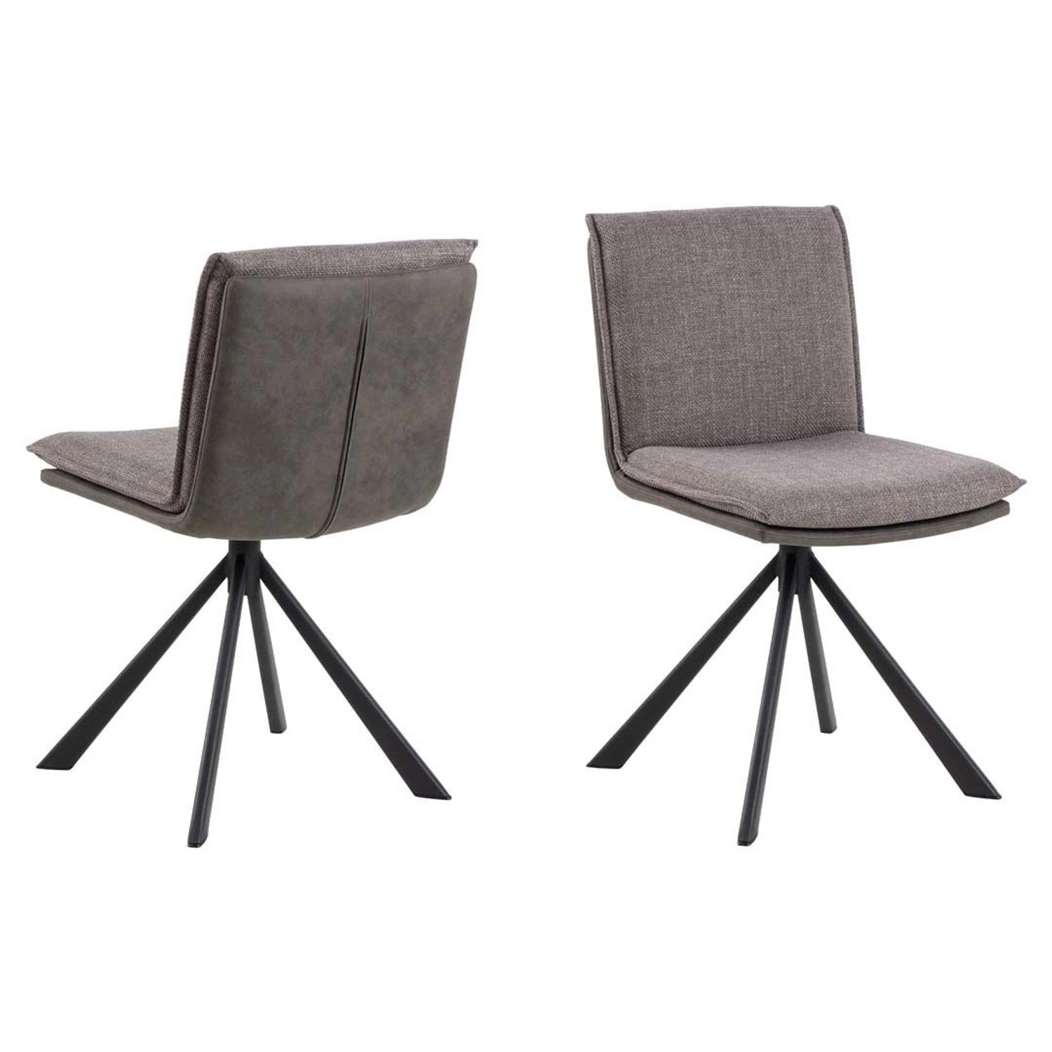 ebuy24 Flynn Esszimmerstuhl Braun günstig online kaufen