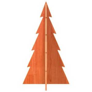 vidaXL Weihnachtsbaum Holz zum Schmücken 80 cm Massivholz Kiefer 858170