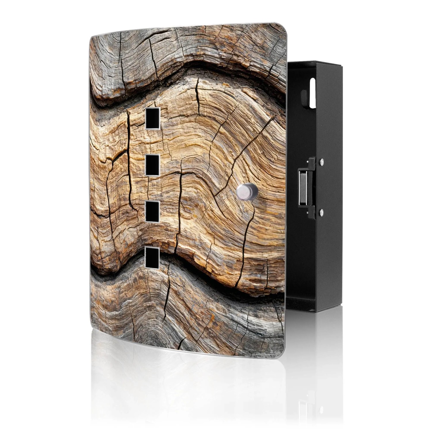 Banjado Design Schlüsselkasten Aus Edelstahl Für 10 Schlüssel 24x21,5x7cm M günstig online kaufen