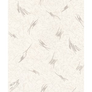 Weiße Strukturprofiltapete mit feinem Muster, geeignet für Wohnräume.