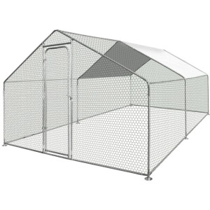 Zipper Heimtiergehege ZI-CR342: DIY Nagerstall mit Tür und Sonnenschutzfolie.