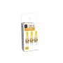 3er Set G4 LED Leuchtmittel, 1,5W, warmweiß, 180 Lumen. Kompakte Stiftsockellampe für Wohnräume.