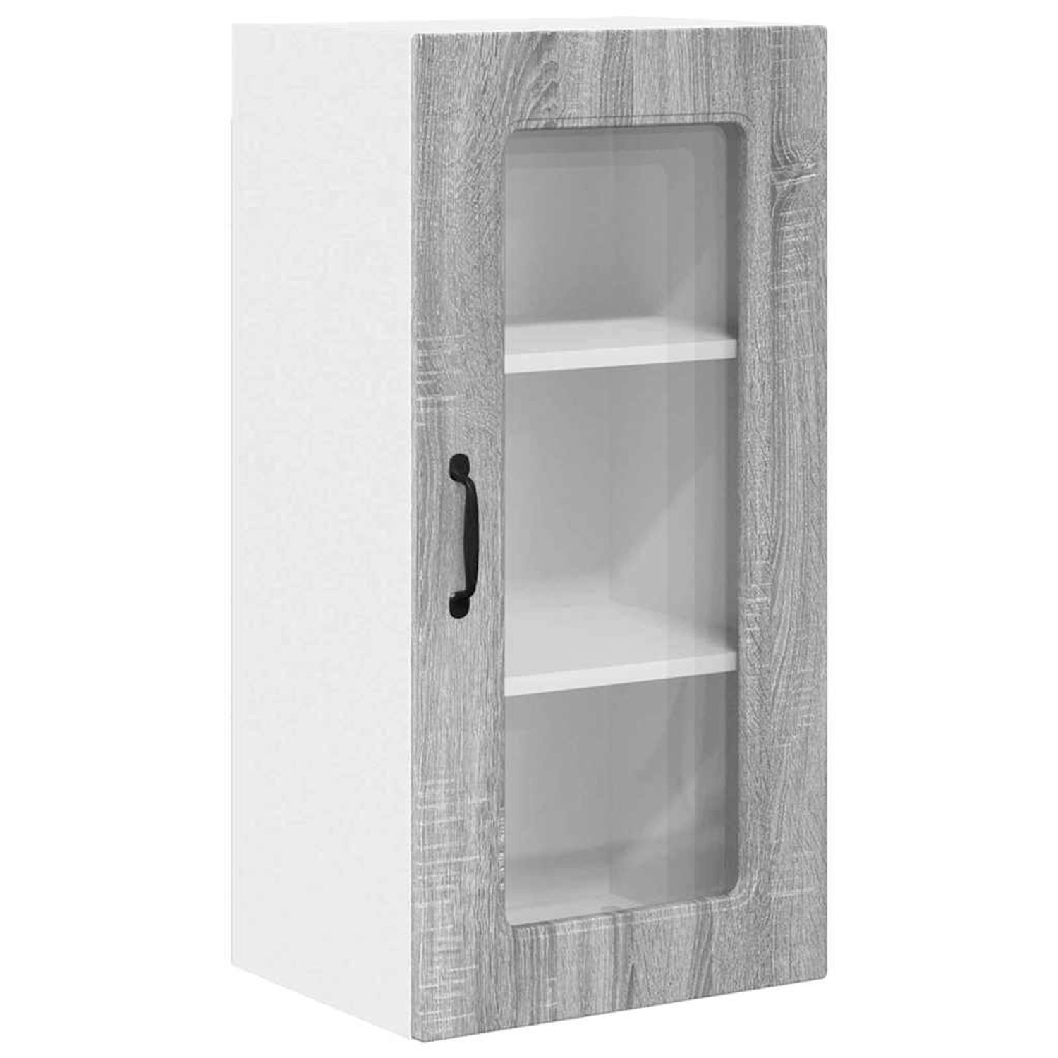 vidaXL Küchenwandschrank Graues Sonoma 40 x 31 x 80 cm Holzwerkstoff 884646 günstig online kaufen