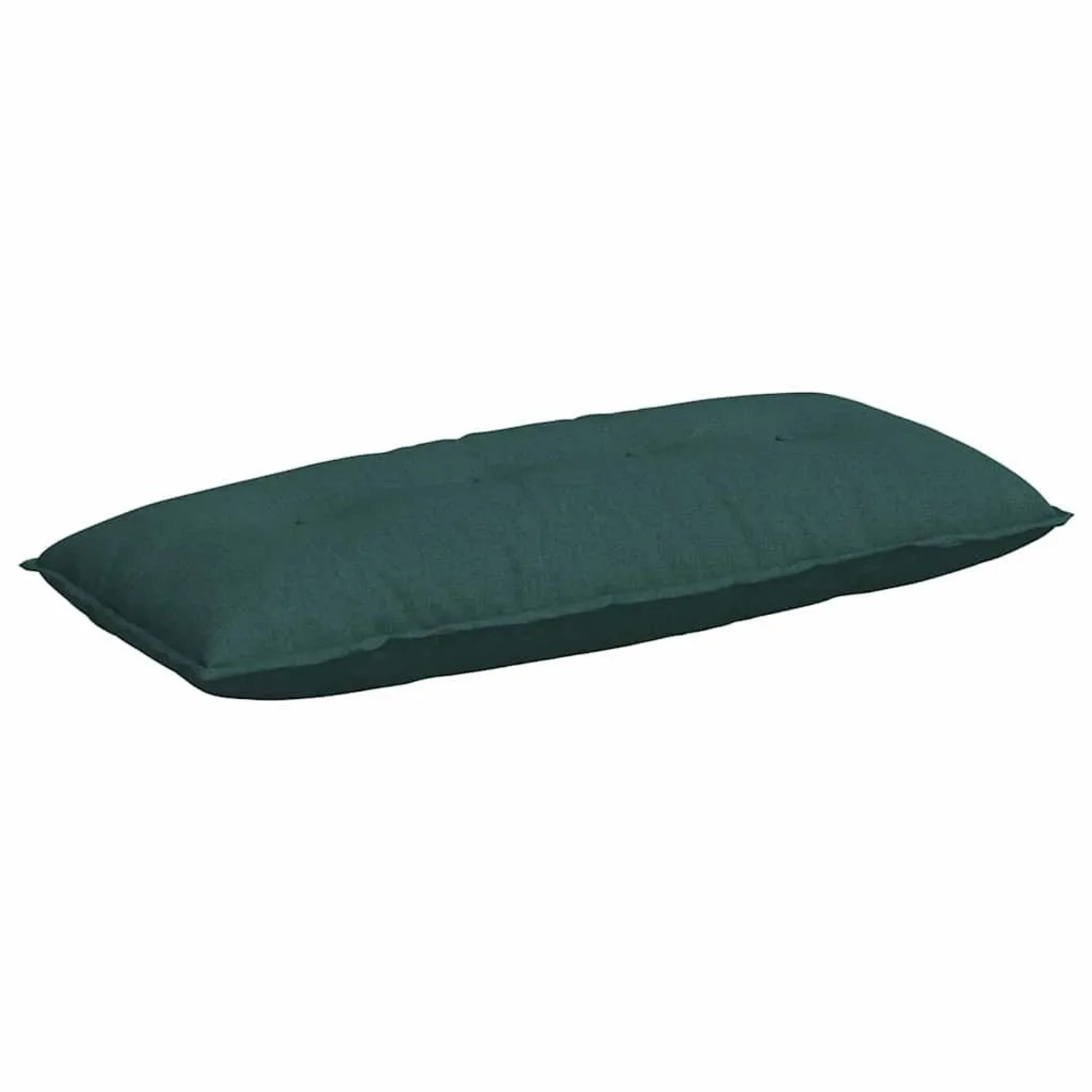 vidaXL Rückenkissen Dunkelgrün 120 x 19 x 50 cm Stoff 42014792