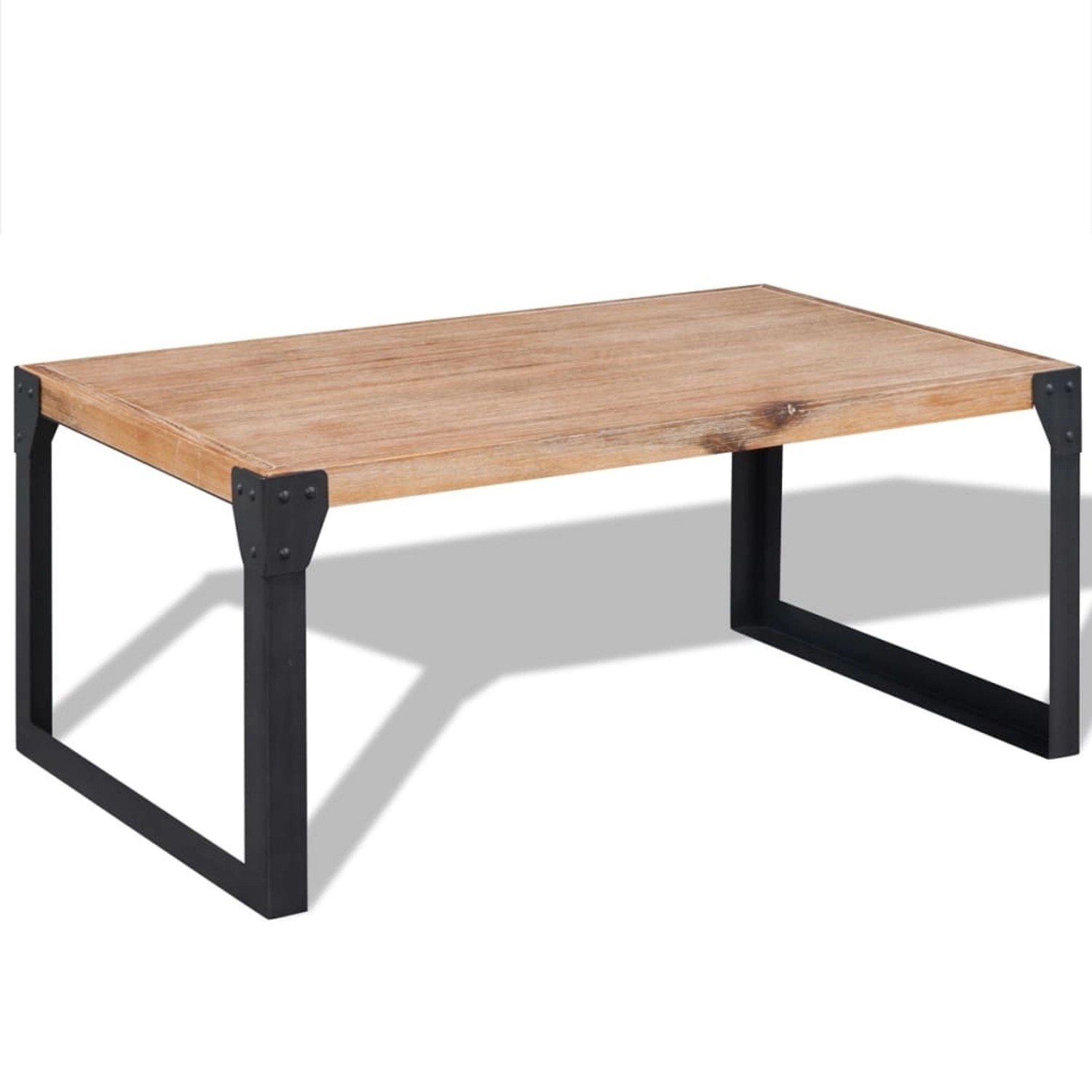 vidaXL Couchtisch Massivholz Akazie 100x60x45 cm 243914 günstig online kaufen