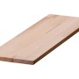 Fein geschliffene Leimholzplatte Buche, 250x20x1,8 cm, ideal für Regalböden und Möbelbau.