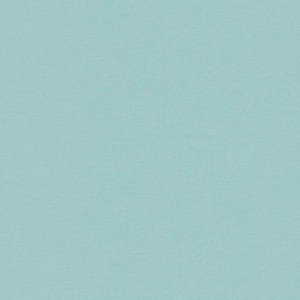 Türkis-pastellfarbene Vliestapete mit Vinylstruktur, ideal für Kinder- und Schlafzimmer.