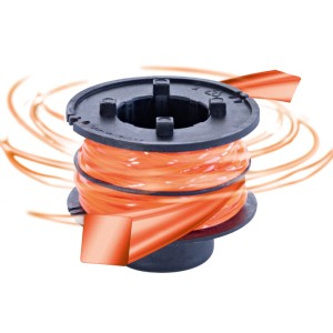 LUX-TOOLS Trimmerspule T304 Doppelfaden Ø 1,3 mm 2 x 2,3 m