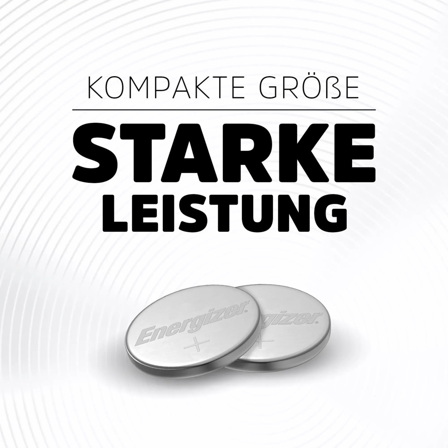 Zwei Energizer CR2430 Lithium Knopfzellen für Geräte wie Thermometer und Fernbedienungen.