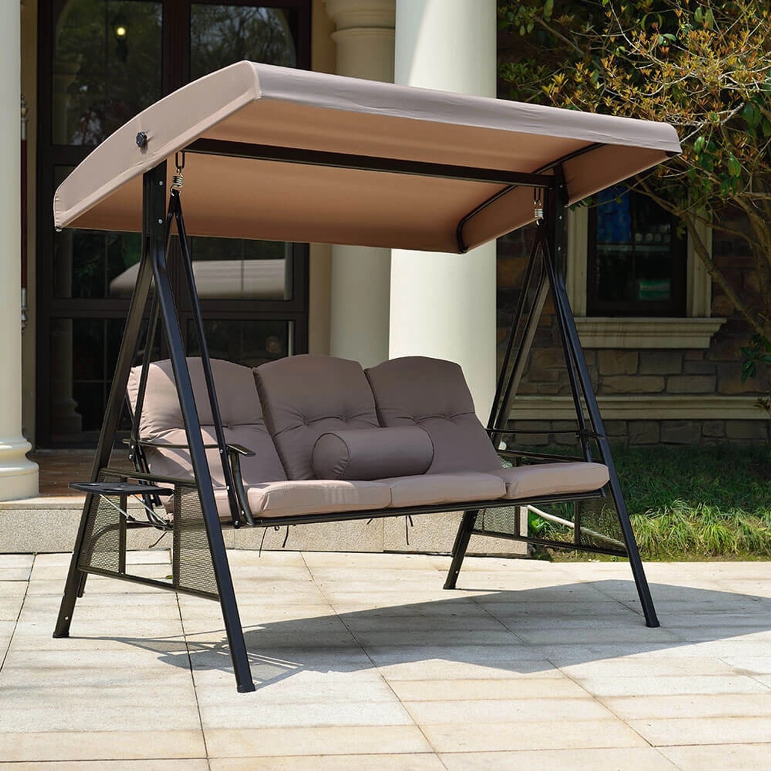 Home Deluxe Hollywoodschaukel Descanso Beige günstig online kaufen