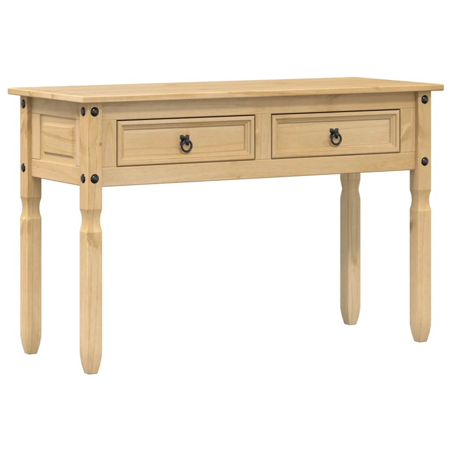 vidaXL Konsolentisch Corona 115x46x73 cm Massivholz Kiefer 4005665 günstig online kaufen