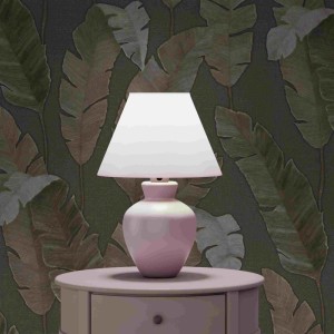 Tadessi Vliestapete Floral M1-No.4394: Braune Tapete mit großem, floralem Blättermuster. Dekorative Wandgestaltung.