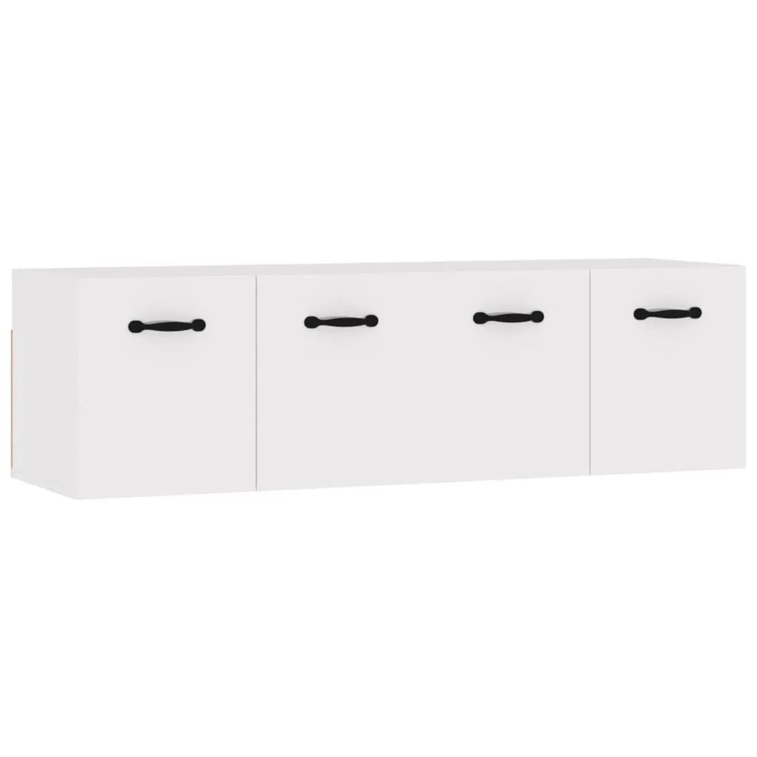 vidaXL Wandschränke 2 Stk Weiß 80x35x36,5 cm Holzwerkstoff 3115652