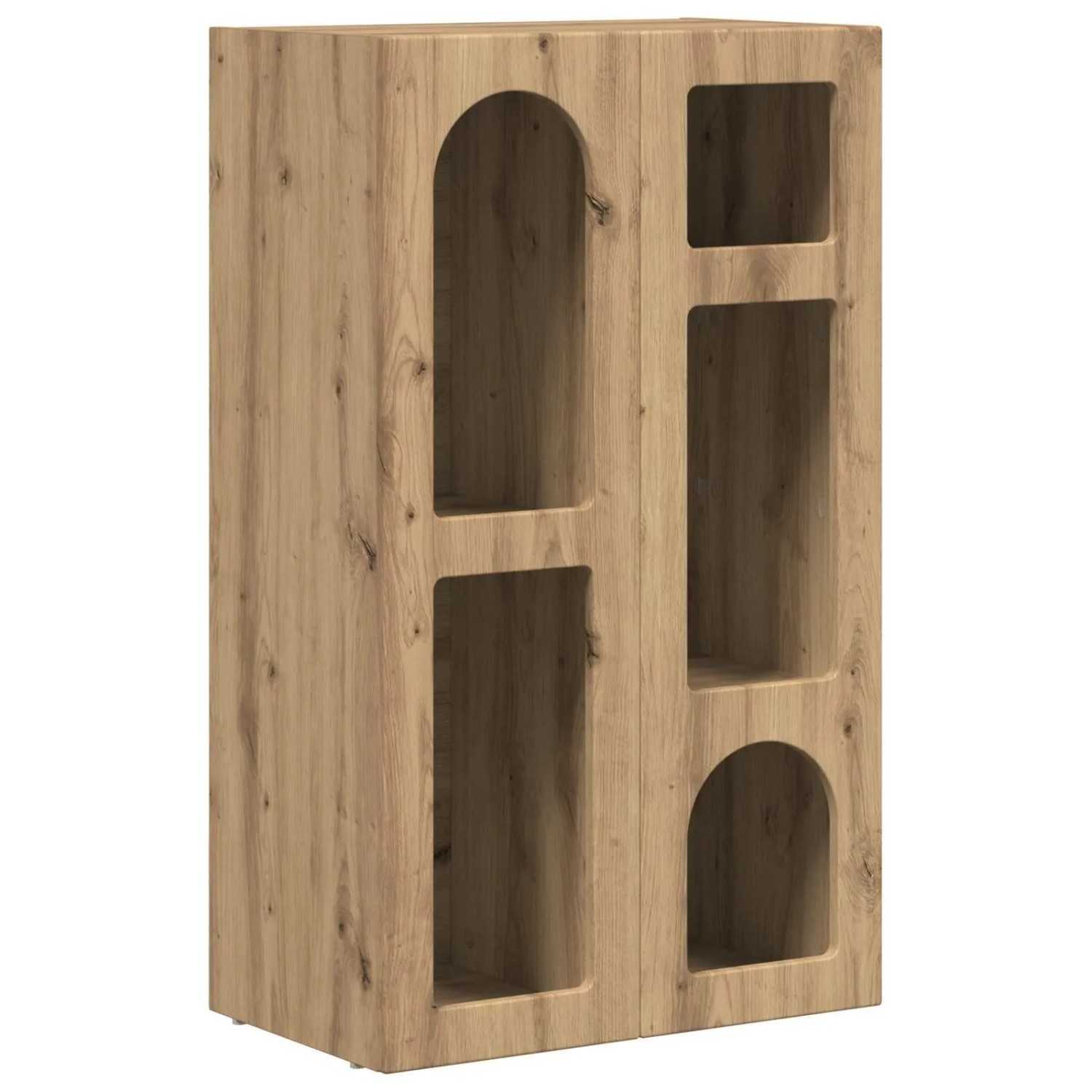 vidaXL Sideboard Artisan-Eiche 59 x 35 x 100,5 cm Holzwerkstoff 891343 günstig online kaufen