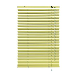 Beige Aluminium Jalousie (60x175 cm) von Gardinia für Fenster, mit Lamellen und Zugschnur.