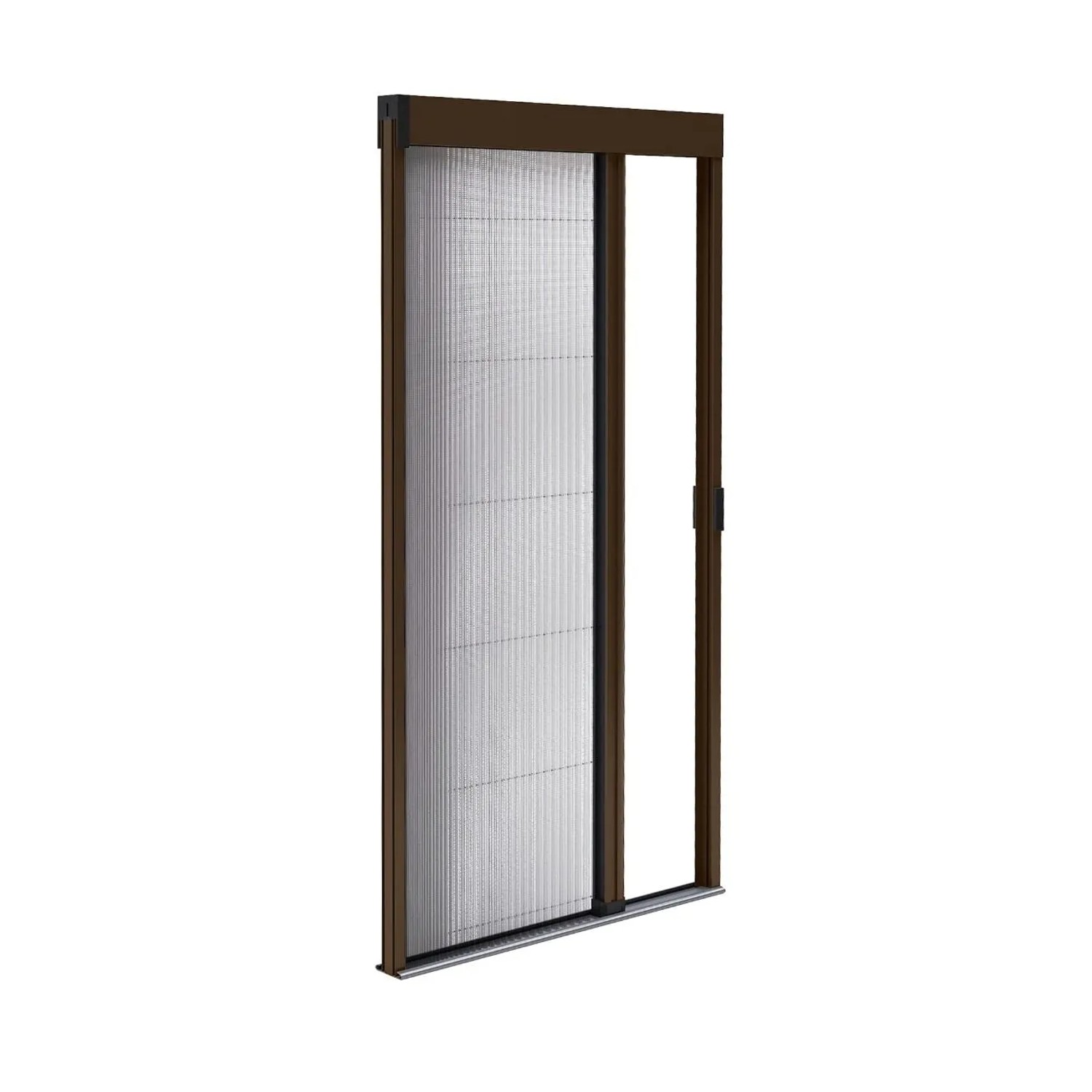 Avosdim Insektenschutz Plisseetür 120 x 240 cm Braun