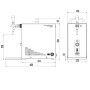 Ich-Zapfe Pygmy 25 Bierzapfanlage Trockenkühler 35 Liter/h 5/8 Anschluss Edelstahl Silber_8