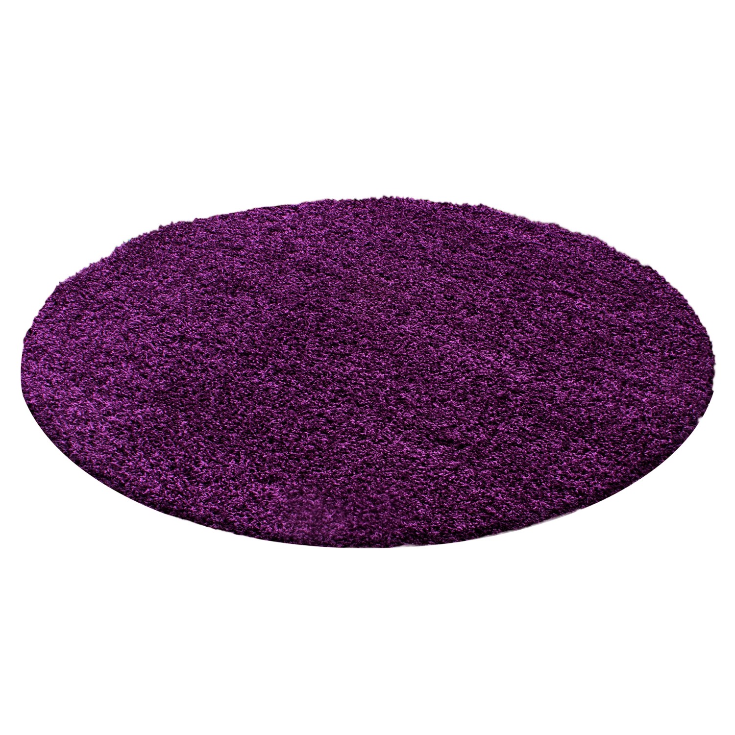 Ayyildiz Hochflorteppich Life 1500 Violett Ø 200 cm günstig online kaufen