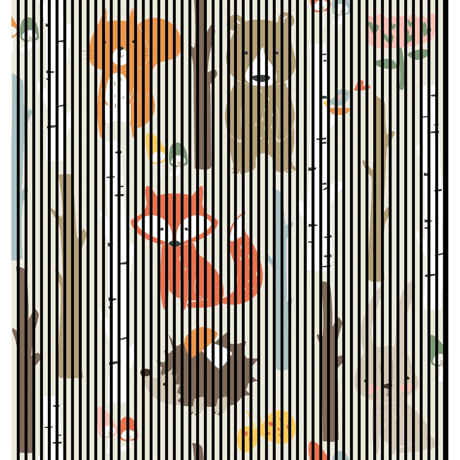 FN Acustico Akustikplatte Foxi 1 PET u. MDF Foliert 2.253 x 19 x 2.400 mm